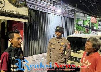Cegah Gangguan Kamtibmas, Polsek Baros Patroli Jelang Dini Hari
