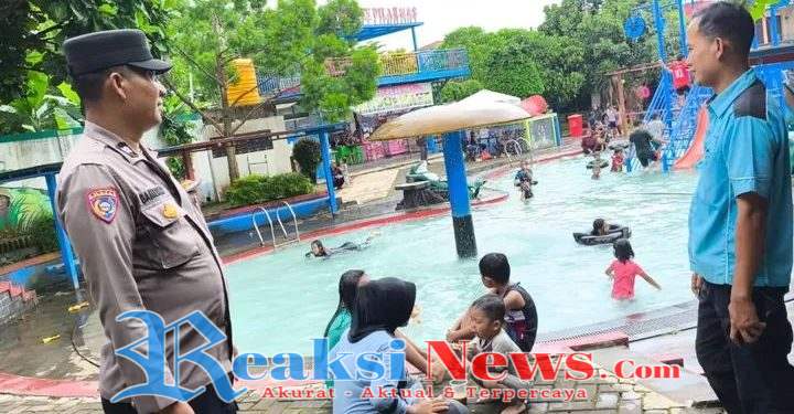 Wujudkan Rasa Aman, Polsek Baros tingkatkan kenyamanan pengunjung Pilar Mas