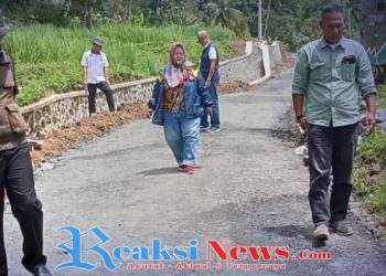 PU Sukabumi Awasi Kualitas Pekerjaan, Perbaikan Jalan Mekarjaya – Tagoglalay Usai Viral