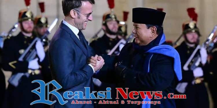 Tiba di Paris, Presiden Prabowo Hadiri Jamuan Santap Malam Presiden Macron di Istana Élysée
