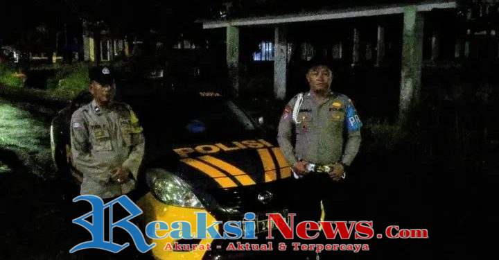 Patroli malam minggu, Polsek Baros antisipasi Gangguan Kamtibmas