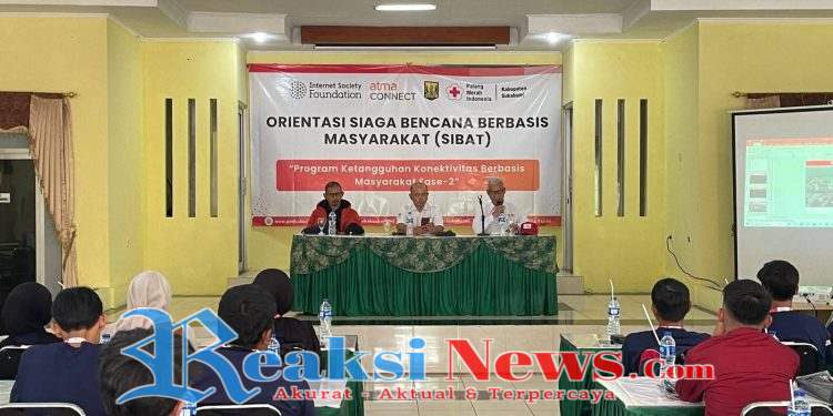 PMI Kabupaten Sukabumi Rekrut SIBAT Berbasis Konektivitas di Wilayah Rawan Bencana