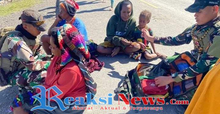 Satgas Yonif 112/DJ hadirkan Layanan Kesehatan Gratis Keliling bagi Warga Puncak Jaya