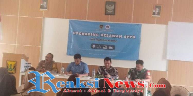 Peltu Andi Koramil 2203/Warungkiara Berikan Pembekalan kepada Karyawan SPPG Bantargadung