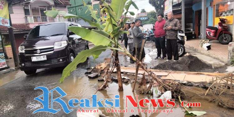 Masyarakat Gegerbitung Keluhkan Gorong – Gorong Yang Baru Di Perbaiki Dinas PU Kembali Rusak