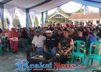 Babinsa Mangunjaya Serka Slamet Koramil 2203/Warungkiara Hadiri Kegiatan Social Act Mahasiswa Universitas Tarumanagara