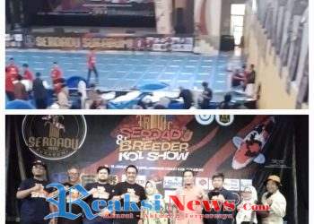 Kepala Dinas Perikanan Dampingi Bupati Membuka Kontes Koi Serdadu & Breeder Koi Show 2026