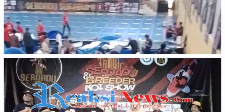 Kepala Dinas Perikanan Dampingi Bupati Membuka Kontes Koi Serdadu & Breeder Koi Show 2026