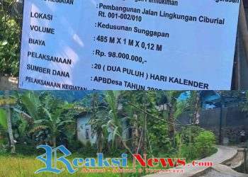 Proyek Betonisasi Desa Bojong Sukabumi: Desa Berusaha Optimalisasi Anggaran, Disesuaikan dengan Kebutuhan Masyarakat