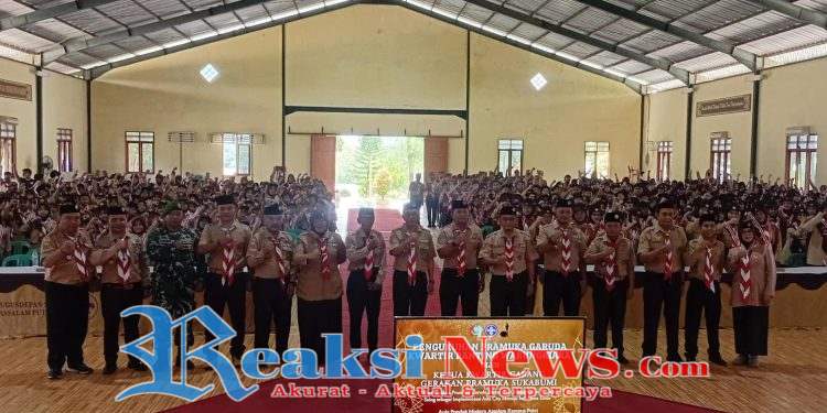 Serka Enceng Setiawan Wakili Danramil 2203/Warungkiara Hadiri Pengukuhan Pramuka Garuda di Ponpes Modern Assalam Putri