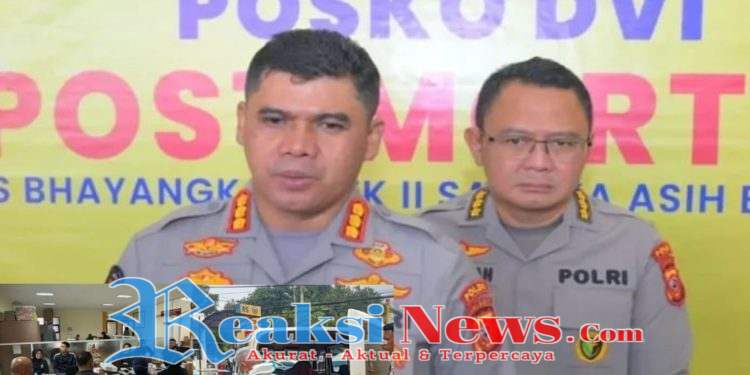 Pos Dvi Polda Jabar Mencatat Telah Menerima Sebanyak 99 Kantong Jenazah, Sebanyak 80 Jenazah Berhasil Teridentifikasi