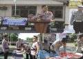 Upacara Sertijab Tandai Rotasi Pejabat Utama di Polres Sukabumi