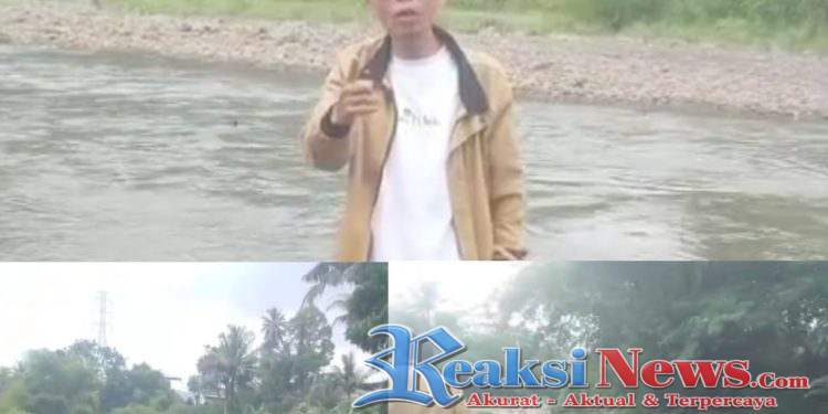 Jebolnya 100 Meter, Bibir Sungai Cipelang Gunung Guruh siapa yang bertanggung jawab ? Deni eks pemilik lahan tambang selalu menghilang. UPTD PSDA WS Cisadea – Cibareno sulit ditemui