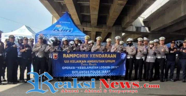 Ditlantas Polda Jabar Lakukan Ramp Check Kendaraan dalam Operasi Keselamatan Lodaya 2026