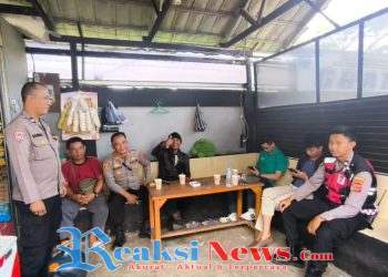 Rangkul dan sambangi warga jaga kamtibmas. Bhabinkamtibmas sampaikan pesan Kamtibmas