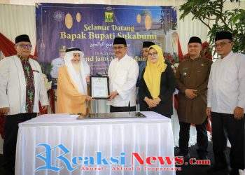 Bupati Resmikan Masjid Al-Walidain di Panyindangan Padabeunghar Jampang Tengah Kini Bisa Digunakan