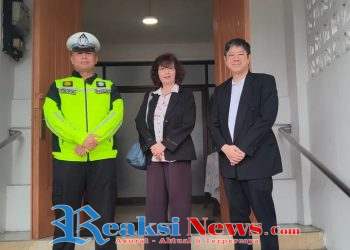 Polsek Baros Giatkan Minggu Kasih Di Gereja Sidang Kristus