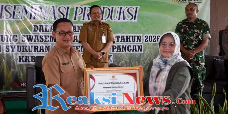 Capai Swasenbada Pangan 2025, Produksi Pangan Kab Sukabumi, Peringkat Dua Nasional