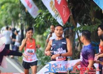 Atlet Yonif 411/Pandawa Kostrad Juara 1 Hype Run Solo, Harumkan Nama Satuan