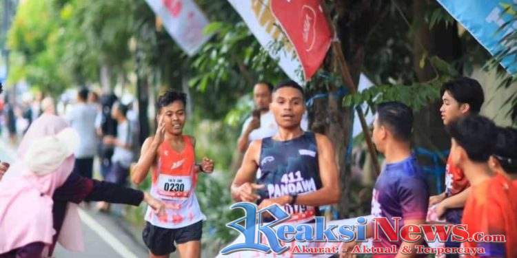 Atlet Yonif 411/Pandawa Kostrad Juara 1 Hype Run Solo, Harumkan Nama Satuan