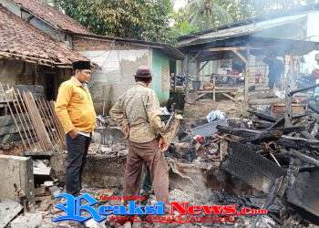 Rumah Janda Lansia di Bantarkalong Ludes Dilalap Api, Diduga Berawal dari Tungku Kayu Bakar