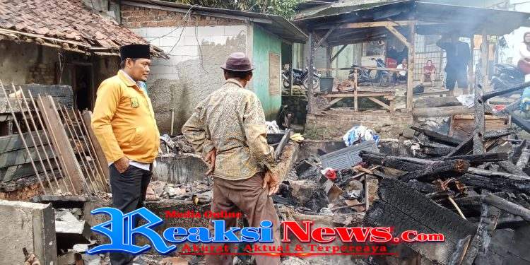Rumah Janda Lansia di Bantarkalong Ludes Dilalap Api, Diduga Berawal dari Tungku Kayu Bakar