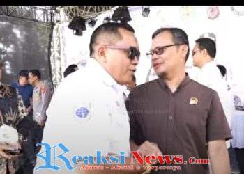 Ketua dan Anggota DPRD Kota Sukabumi Menghadiri Acara Pelantikan DPC Organda di Lapang Merdeka Kota Sukabumi