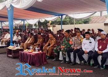 Danramil 2203/Warungkiara Kapten Inf Agus Rahman Hadiri Peresmian Kantor Kecamatan Warungkiara