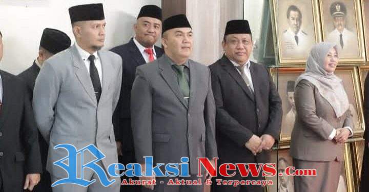 Setwan DPRD, Hadiri Pelantikan Pejabat di Kota Sukabumi baru-baru ini, Menunjukan Sinergi Antara Legislatif dan Eksekutif, Meningkatkan Kinerja Pelayanan publik