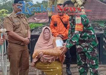 Danramil 2203/Warungkiara Peduli Warga, Kapten Inf Agus Rahman Fasilitasi Bantuan Kaki Palsu untuk Ibu Eneng