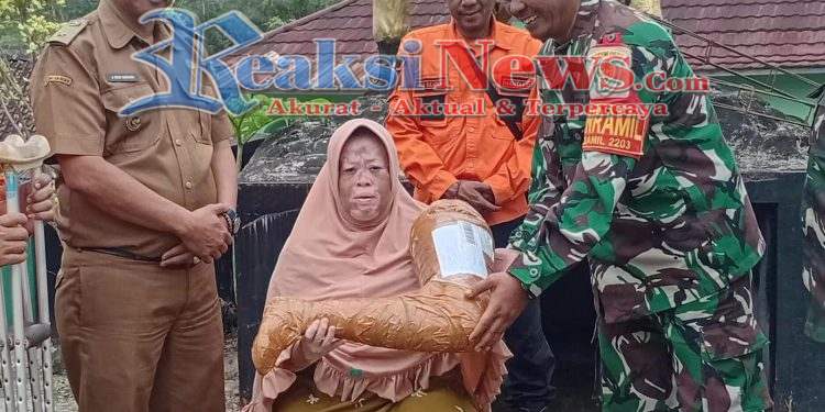 Danramil 2203/Warungkiara Peduli Warga, Kapten Inf Agus Rahman Fasilitasi Bantuan Kaki Palsu untuk Ibu Eneng