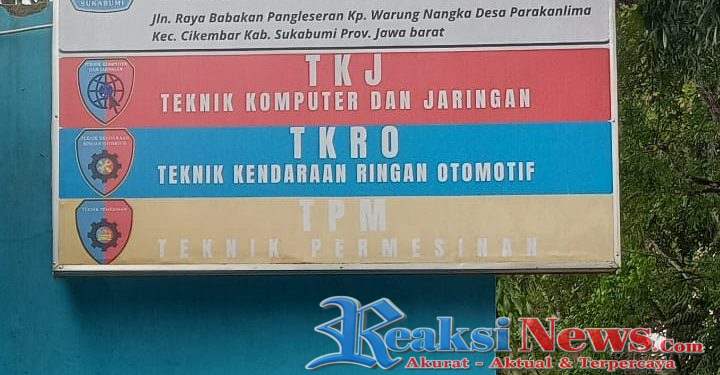 Terungkap! SMK TARUNA MANDIRI Jl. Babakan Desa Parakanlima Kec. Cikembar Kab.Sukabumi manipulasi data Siswa dan Rombel Fiktif