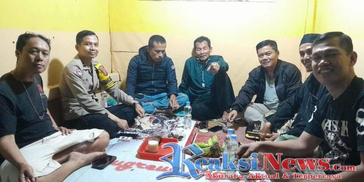 Sinergitas Polsek Citamiang dan Lurah Cikondang Turun Langsung Kewilayah Demi Keamanan Warganya di Bulan Suci Ramadhan