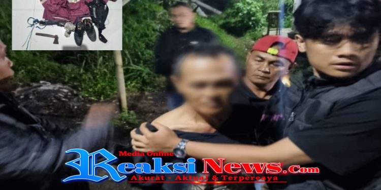 Gerak Cepat Polres Sukabumi Amankan Pria Diduga Lakukan Asusila dan Ancam Warga dengan Kampak