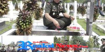 Kasdim 0607/Kota Sukabumi Wakili Dandim Hadiri Ziarah Rombongan HUT ke-112, Berlangsung Khidmat