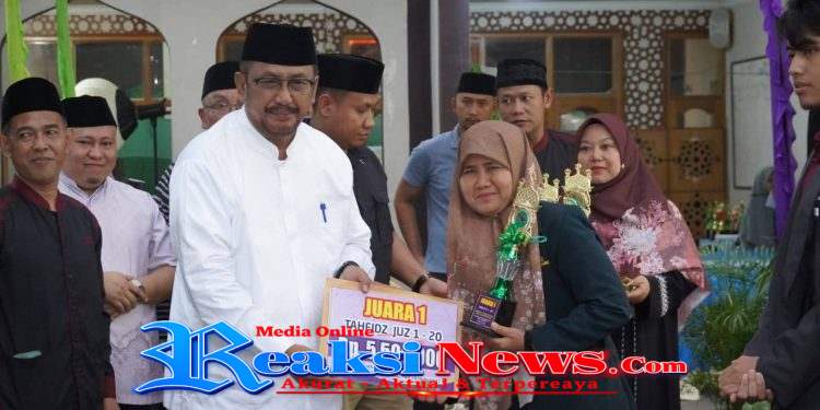 Penutupan MHQ JANNATUL FIRDAUSI Ke 8, Bupati Apresiasi Peran Masyarakat Dalam Pembinaan Umat