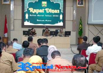 Jelang Hari Raya Idul Fitri, Bupati Minta Para Camat Siaga Pastikan Pelayanan Tetap Optimal