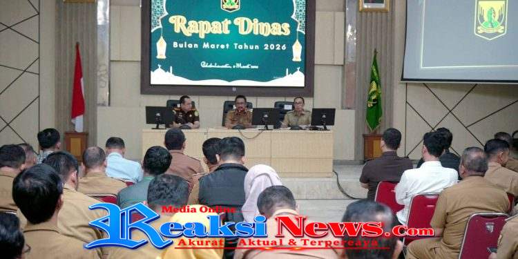 Jelang Hari Raya Idul Fitri, Bupati Minta Para Camat Siaga Pastikan Pelayanan Tetap Optimal