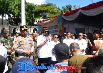 Antusias Masyarakat Padati Gerakan Pasar Murah di Alun-Alun di Palabuhanratu