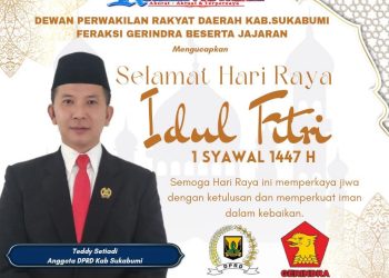 Anggota Dewan Fraksi Gerindra Teddy Setiadi, Ucapan Selamat Idul Fitri 1447 Hijriah, Perkuat Semangat Persatuan dan Pengabdian