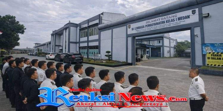 Sidak Rutin Agar Lapas Bersih dari Narkoba dan Lodes Di Lapas Kelas 1 Medan Di Pimpin KPLP