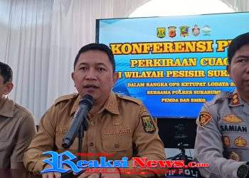 Konferensi Pers Wabup Ingatkan Wisatawan Utamakan Keselamatan Saat Menikmati Liburan
