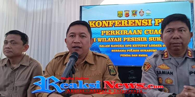 Konferensi Pers Wabup Ingatkan Wisatawan Utamakan Keselamatan Saat Menikmati Liburan
