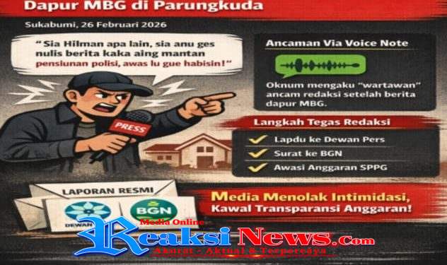 Diduga Intimidasi Pemberitaan , Oknum Wartawan Klaim Backup Dapur MBG di Parungkuda