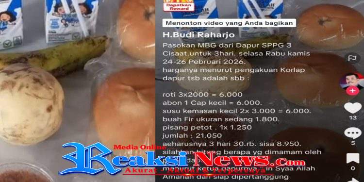 Budi Raharjo pemilik PKBM di Kp. Cicantayan tuding ada indikasi praktik Korupsi di Dapur MBG SPPG 3 Cisaat kab Sukabumi. Benarkah? Simak beritanya