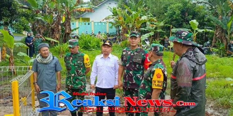 Tim WASEV Mabesad Tinjau Progres TMMD Ke-127 Kodim 0607/Kota Sukabumi di Desa Parakanlima