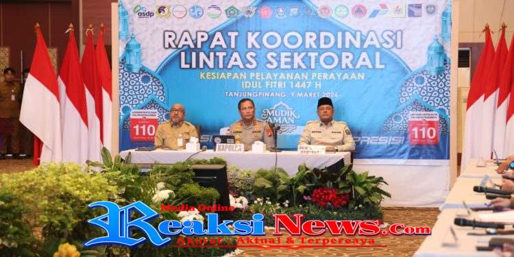 Perkuat Sinergi Pengamanan Mudik Idul Fitri 1447 H, Kapolda KEPRI Pimpin Rakor Linsek OPS Ketupat Seligi 2026