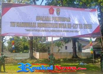 Persiapan Penutupan, Seluruh Program TMMD Ke-127 di Parakanlima Rampung 100 Persen