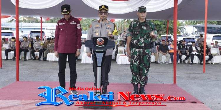 Amankan Arus Mudik Lebaran, TNI–Polri dan Instansi Sukabumi Gelar Apel Operasi Ketupat 2026