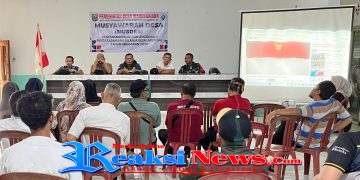 Babinsa Warungkiara Serka Taufik Koramil 2203/Warungkiara Hadiri Musyawarah Desa, Bahas Pembangunan dan Aspirasi Warga